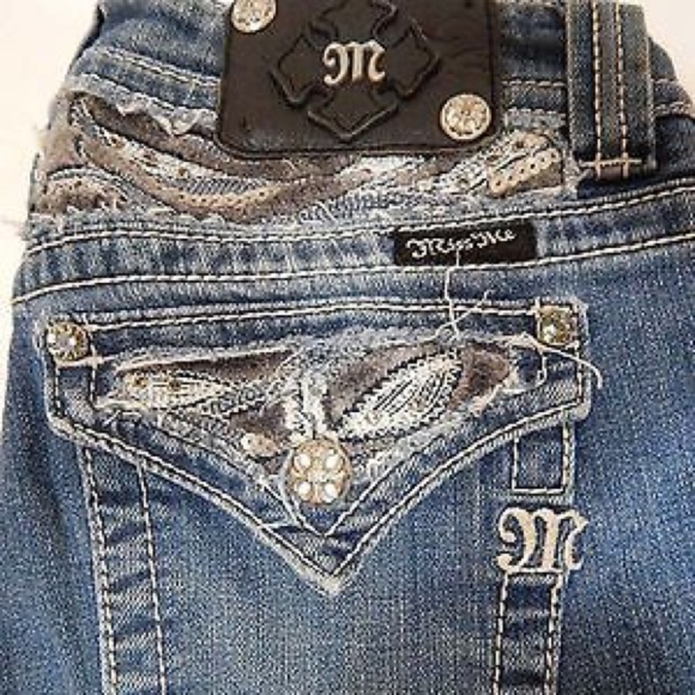 Miss Me Jeans Women's SIZE 28 JP5124B3L Boot Cut